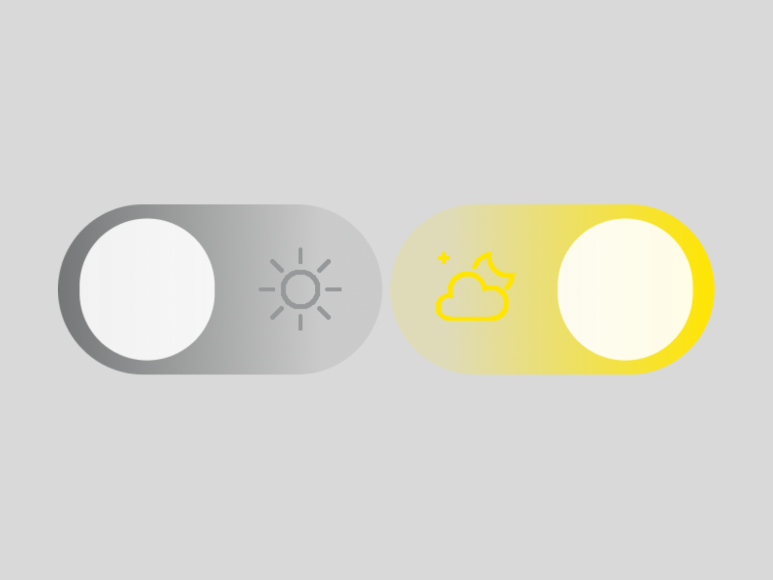 ON/ OFF switch #DailyUI Day 14 by Aiman Nadeem on Dribbble