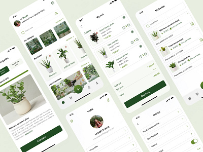 Home Plant Mobile App: iOS UI