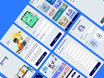 Education App adobe xd branding education app figma graphic design home page landing page learning app mobile app study app uiux uiux design