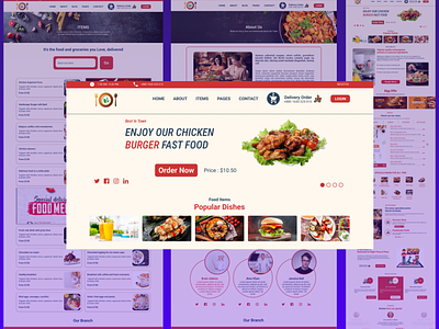 Restaurant website