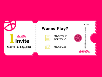 Dribbble Invitation