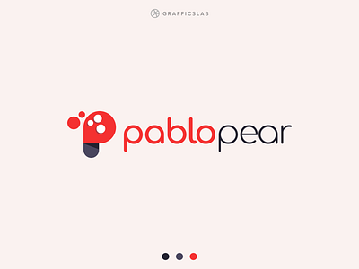 Pablo Pear - Logo Design brand identity brand logo branding cafe logo company logo design energetic logo minimal design minimalistic modern restaurant logo