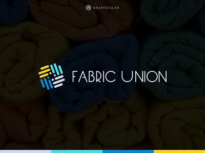 Fabric Union - Logo Design brand identity brand logo branding clothing logo company logo fashion fashion design logo minimalistic vector