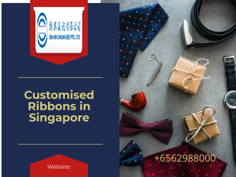 Customised Ribbons in Singapore by SIN HIN CHUAN KEE on Dribbble