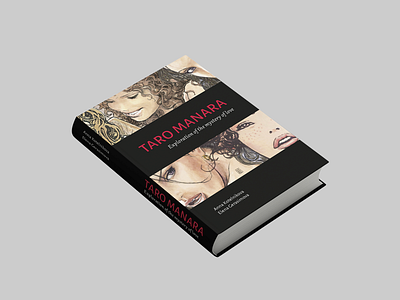 Book design book design exploration graphic design identity love manara mystery red taro typography vector