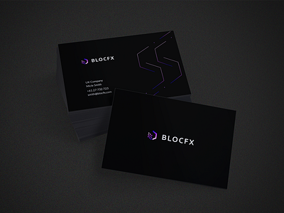 Business card BLOCFX