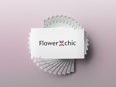 Logotype Flower chic ai branding chic design flower flower illustration graphic design identity identity design illustration logo logotype pattern typography vector