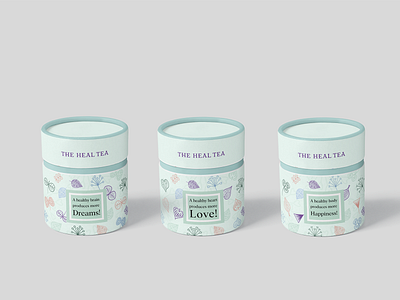 Тea packaging box branding graphic design identity logo logotype packaging paper tube packaging pattern tea tea logo tea packaging vector
