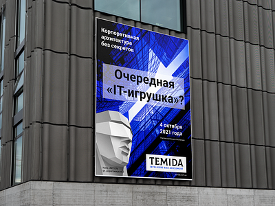 Logo & Poster TEMIDA bord brand branding design graphic design identity logo logotype poster vector
