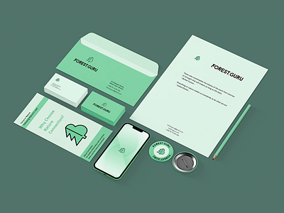 FOREST.GURU Visual Brand Identity