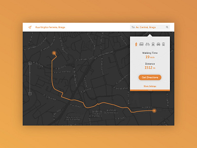 Daily UI #029 - Map dailyui map ui user interface ux