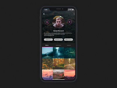 Day 06 - Profile app challenge profile ui ux