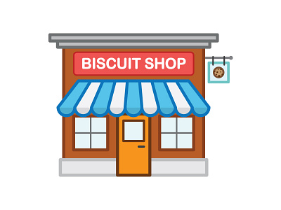 Biscuit Shop biscuit shop simple vector