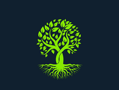 Tree branding debutshot design dribbblers food hello dribbble icon illustration logo tree logo trees