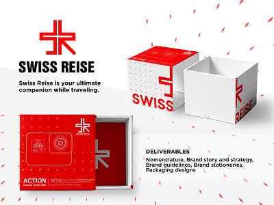 Swiss Reise - Branding and Packaging brand story brand strategy branding design nomenclature packaging design ui ui ux uiux ux