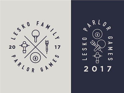 Lesko Parlor Games 2k17 illustration logo