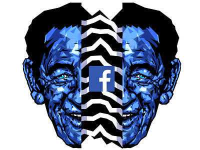 Facebook Consumed artwork consumed design dribbble hello illustrated illustration invite logo portfolio social social app socialmedia socialmediamarketing studio