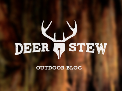 Deer Stew blog blog logo deer deer stew harkins harris logo outdoor