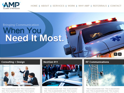Amp Website advertising advertising in wilkes barre amp harkins harris advertising logo web webpage webpage design website
