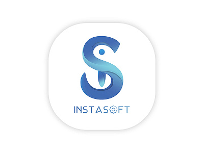 InstaSoft logo instagram instasoft logo seting soft