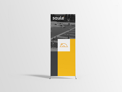 Saulé Banner brand branding clean energy color company design logo solar panel sun tech technology