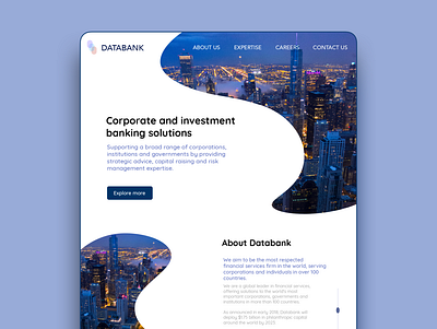Databank - Finance corporate finance financial services investment