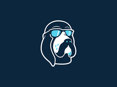 Slyhound ban blue cute dog glasses hound logo ray rayban shades sly sunglasses