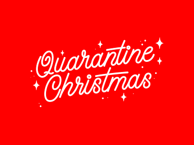Quarantine Christmas animation christmas lettering merry merrychristmas navidad quarantine quote red type typedesign vector