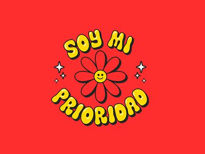 Soy mi prioridad alme amor amorpropio design flower friendly gif instagram lettering love loveyou loveyourself selfcae selflove sticker sticker design valentine day valentines