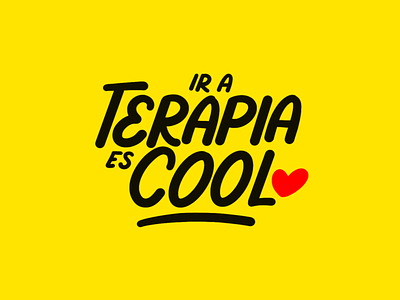 Ir a terapia es cool bubble calligraphy cool graphic design illustration lettering procreate psicologa psicologia psychologist psychology sticker terapia therapy type typography vector