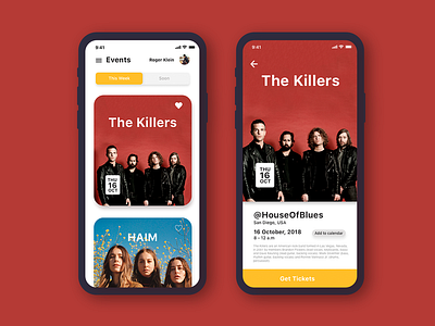 Events app app apple design event app graphic desgin ios skecth ui ux design