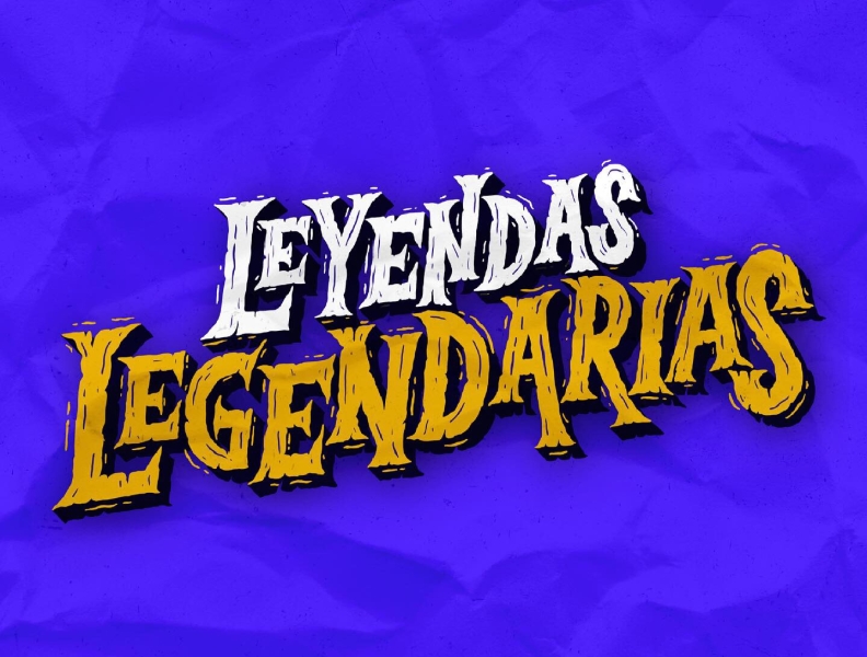 Leyendas Legendarias design halloween handlettering illustration legends lettering leyendas procreate texture type typography