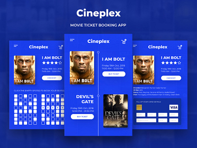 Cineplex - A Movie Ticket Booking App android app app app design bangladeshi app design illustration ios apps mobile app mobile app design movie app movie ticket booking app ticket booking app ui user experience user experience design user interface user interface design ux ux ui ux ui design