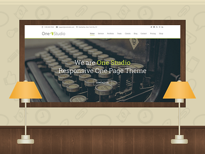 Creative Room of Onestudio Template