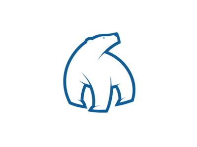 Multifrios bear brand branding design icon logo m logo polar polar bear