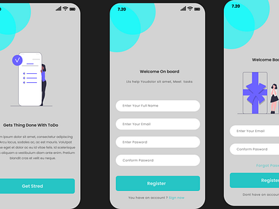 Mobile app Desain