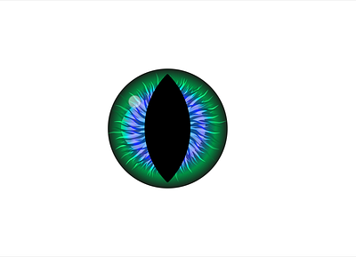 Eye Illustration A adobe illustrator art design graphic graphic design graphic model illustration ui ux vector