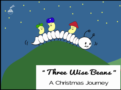 "Three Wise Beans" animation cute cumin hay illustration little small cheeses lullaby