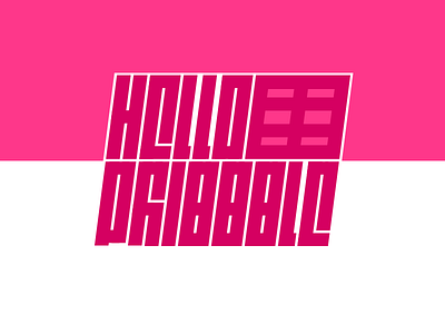 Hello Dribbble!