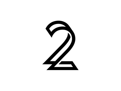 Generation 22 Logo 2 black digit generation logo logotype number shop twenty two wear