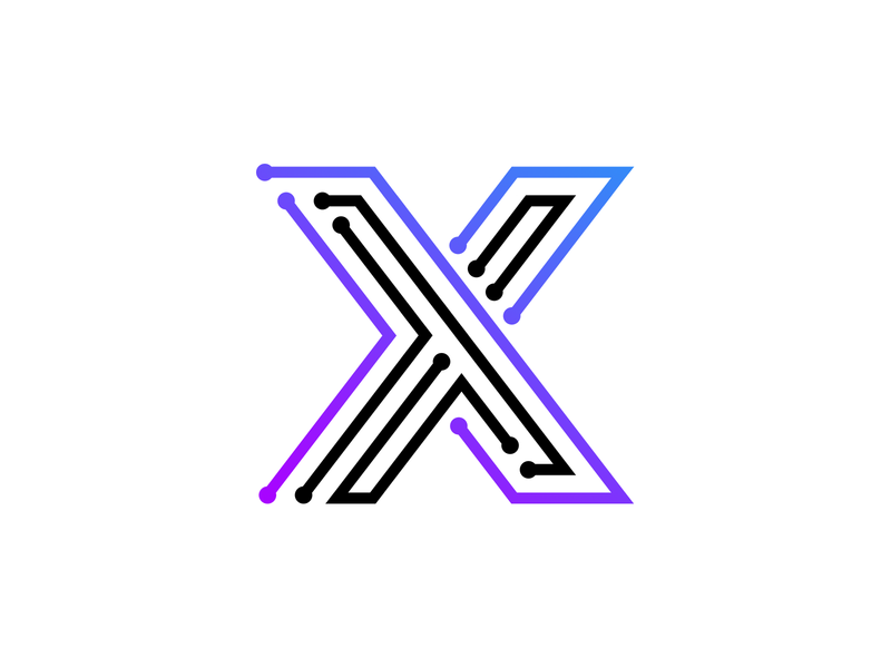 X Technologies Logo by Sergey Gribanov on Dribbble