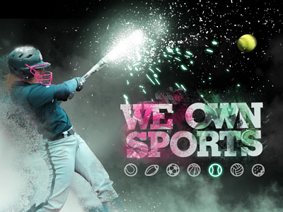 Softball designs, themes, templates and downloadable graphic