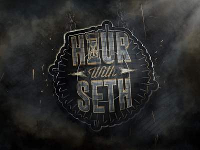 Hour With Seth design illustrator logo photoshop podcast show
