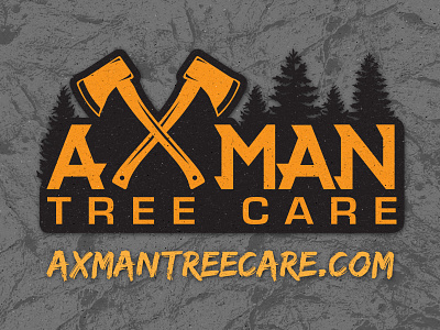 Updated Ax Man axe axes care design graphic highlight illustrator logo service tree