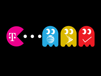 T-Mobile Pacman Brands