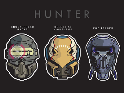 Destiny 2 Helmets destiny destiny 2 helmet helmets hunter icon vector