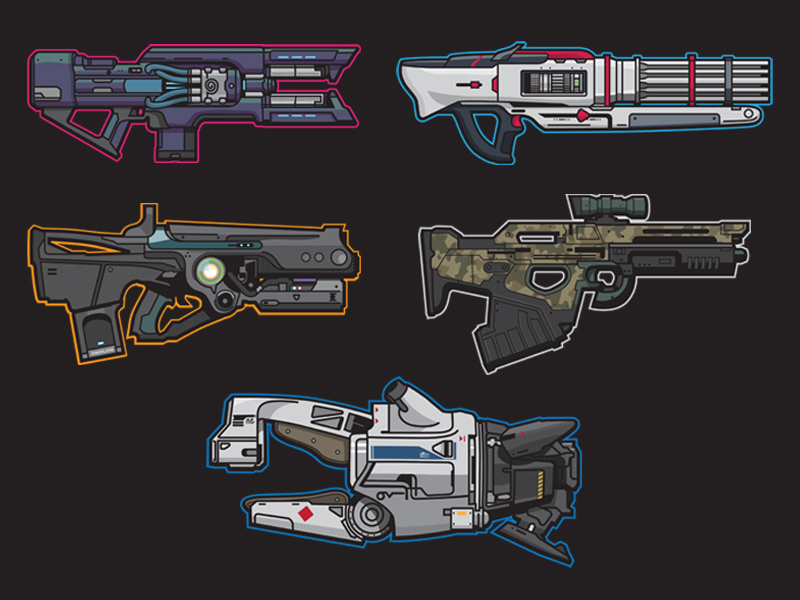 Destiny 2 Guns.