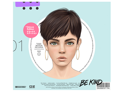 Be kind design illustration