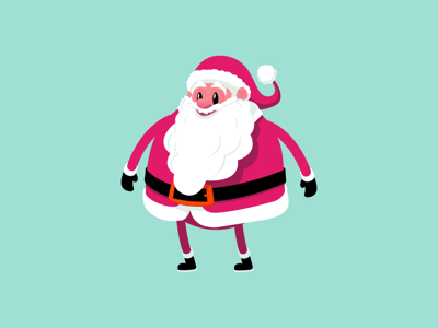 Papa Christmas adobe illustrator character design illustration illustrator vector vector illustration