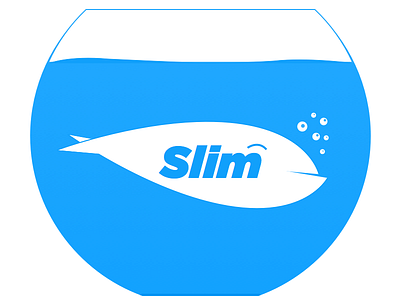 Slim Fishbowl Sticker 02